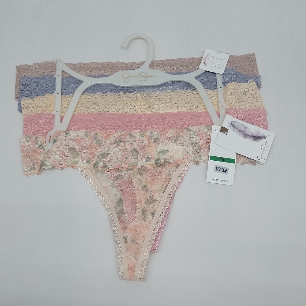 Jessica SimpsonThong Lace Bottoms  Multicolor